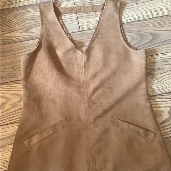 Jack Medium BOHO Suede Tan Dress - Picture 2 of 8